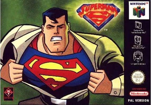 Superman for Nintendo 64 artwork