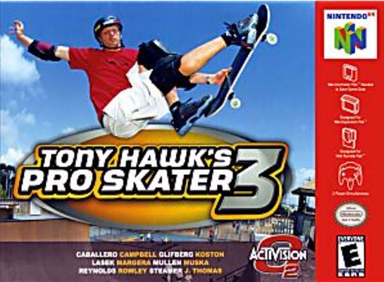 Tony Hawk Pro Skater 3