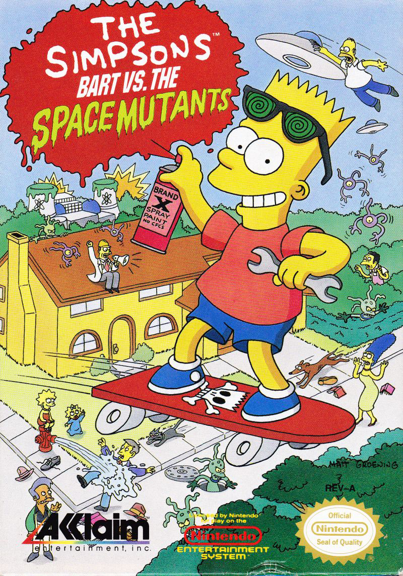 Simpsons Bart vs the Space Mutants